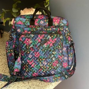 Lug Sonata  in Whimsey Black -  Like New BONUS MATCHING PIECE ADDED!!!